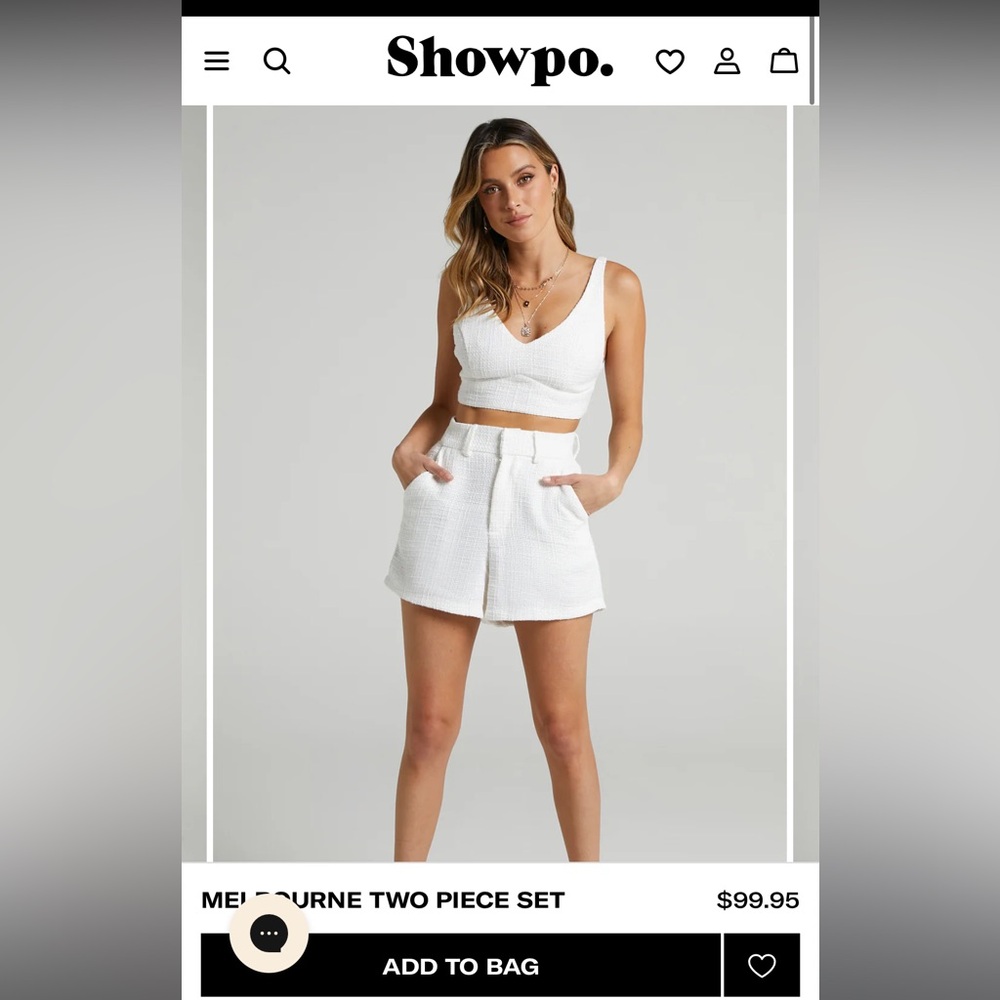 Showpo. Women's 2 piece set